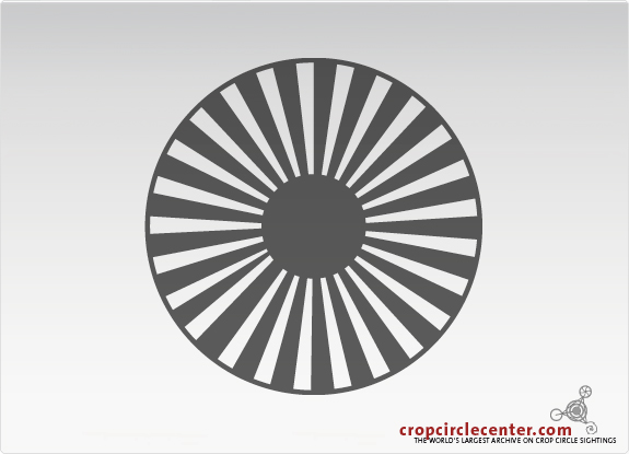 2002年6月21日英国ÂÂ ÂWheat31 m麦田怪圈