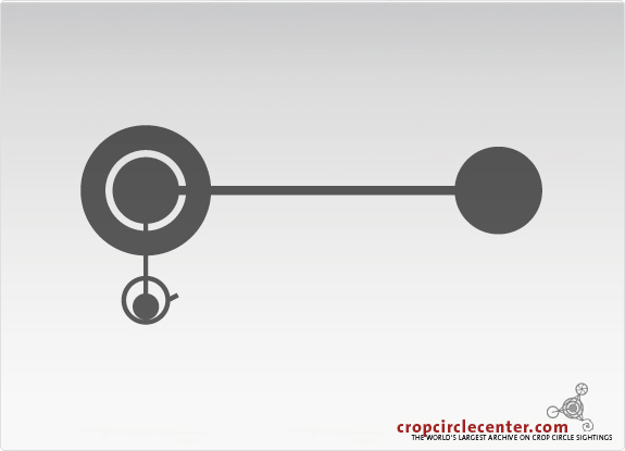 2002年7月23日加拿大ÂÂ ÂWheat140 m麦田怪圈