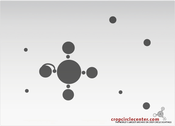 2002年8月3日加拿大ÂÂ ÂBarley41 m麦田怪圈