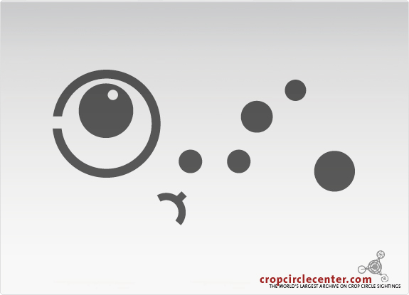 2002年8月17日加拿大ÂÂ ÂWheat60 m麦田怪圈