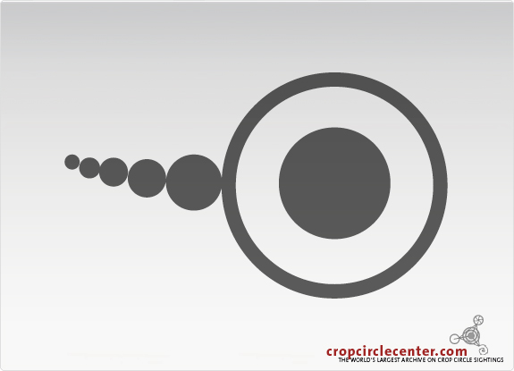 2003年5月14日英国ÂÂ ÂOilseed rape55 m麦田怪圈