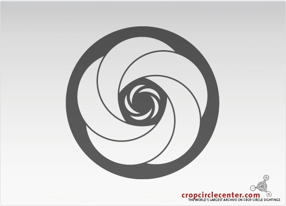 2003年6月22日英国ÂÂ ÂBarley86 m麦田怪圈