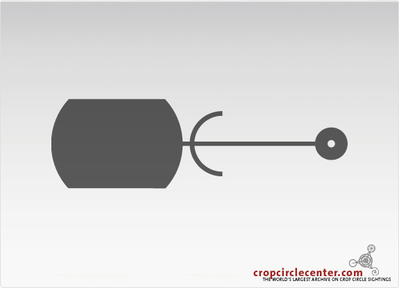 2003年6月21日意大利ÂÂ ÂWheat100 m麦田怪圈