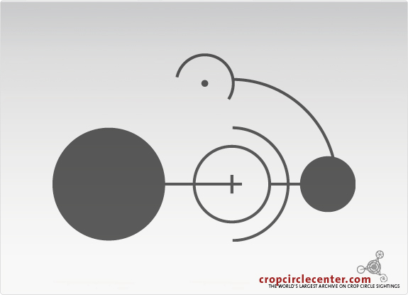 2003年6月15日意大利ÂÂ ÂWheat137 m麦田怪圈