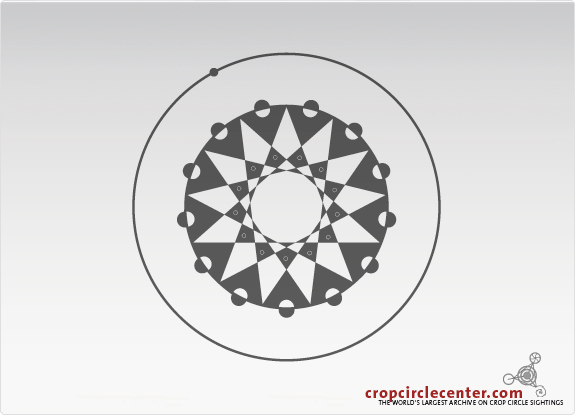 2003年7月20日英国ÂÂ ÂWheat82 m麦田怪圈