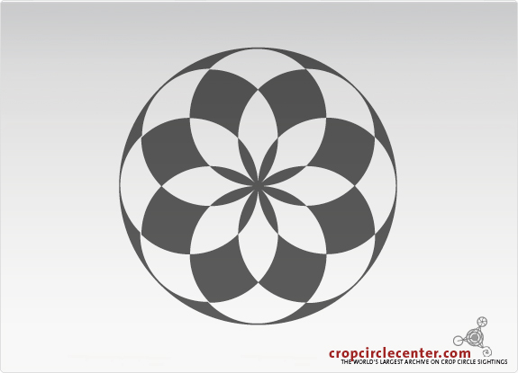 2003年7月18日英国ÂÂ ÂBarley50 m麦田怪圈