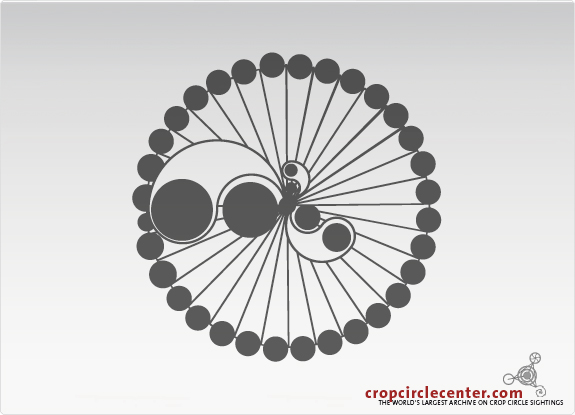 2003年7月20日英国ÂÂ ÂWheat91 m麦田怪圈