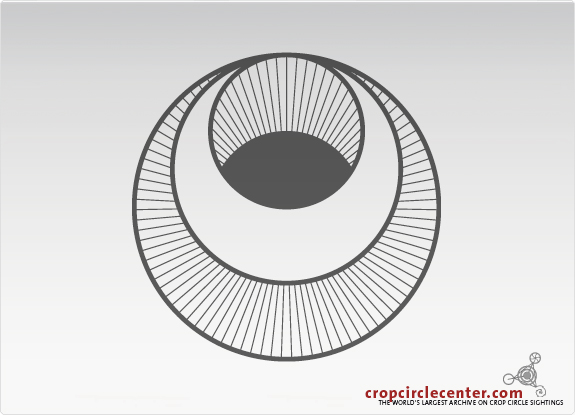2003年8月3日英国ÂÂ ÂWheat85 m麦田怪圈
