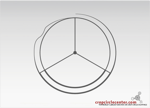 2003年9月6日美国ÂÂ ÂSoy beans122 m麦田怪圈