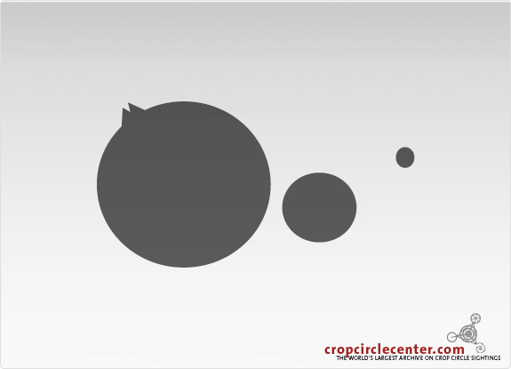 2004年6月19日意大利Â Alton Barnes麦田怪圈