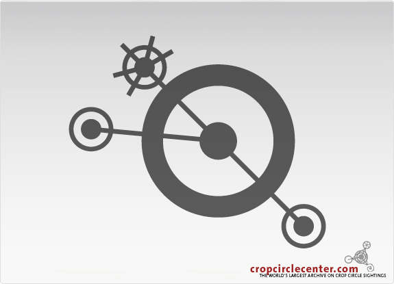 2004年6月27日美国ÂÂ ÂBarley61 m麦田怪圈