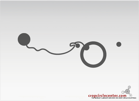 2004年6月7日法国Â Pordenone麦田怪圈