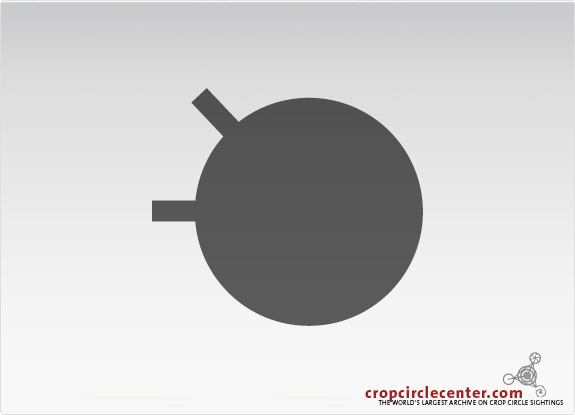 2004年7月30日加拿大ÂÂ ÂWheat27 m麦田怪圈