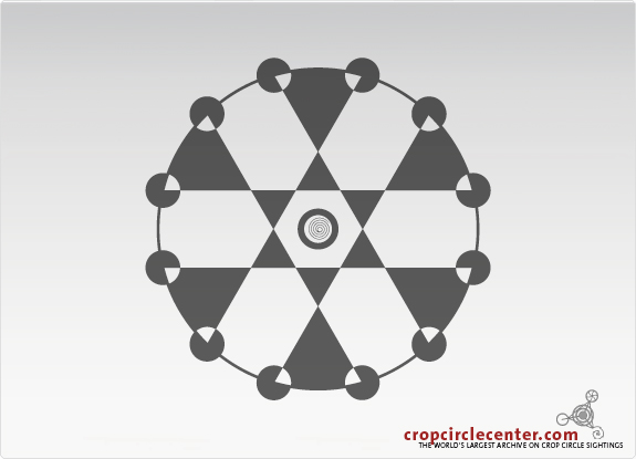 2004年8月7日英国ÂÂ ÂWheat64 m麦田怪圈