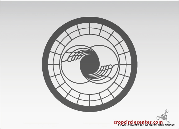 2004年8月2日英国ÂÂ ÂWheat107 m麦田怪圈