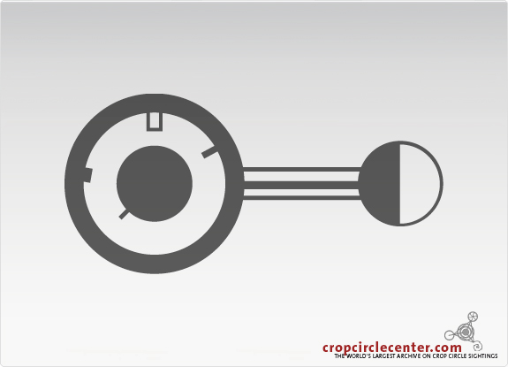 2004年8月31日意大利ÂÂ ÂWheat40 m麦田怪圈