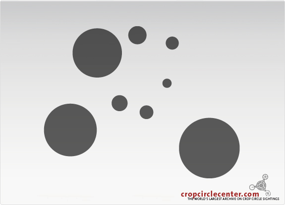 2004年10月6日加拿大ÂÂ ÂWheat16 m麦田怪圈