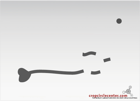 2004年10月1日加拿大ÂÂ ÂMaize76 m麦田怪圈