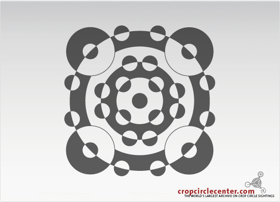 2005年6月22日英国Lockeridge麦田怪圈