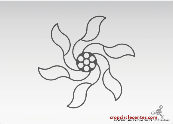 2005年6月20日比利时ÂMonkton Down麦田怪圈