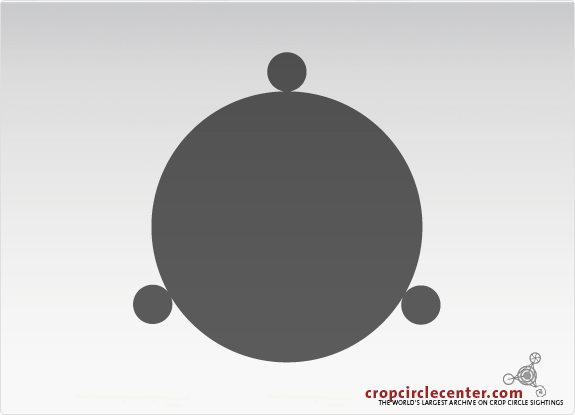 2005年6月21日美国ÂÂ ÂPasture grass26 m麦田怪圈