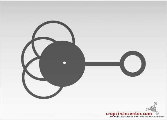 2005年6月13日波兰Â Papros麦田怪圈