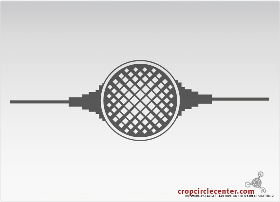 2005年6月20日英国Stephens Castle麦田怪圈