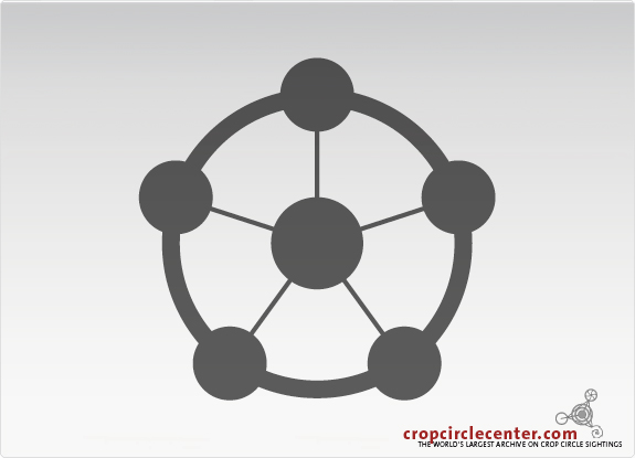 2005年6月24日意大利ÂÂ ÂWheat40 m麦田怪圈