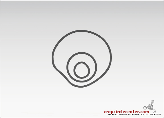 2005年6月20日英国Monkton Down麦田怪圈