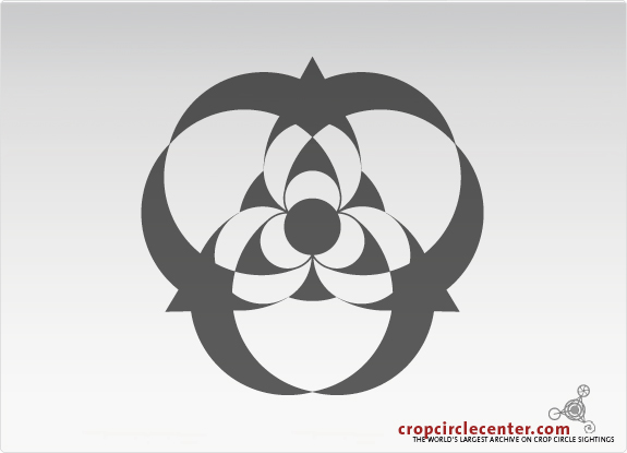 2005年6月12日英国Clatford Bottom麦田怪圈