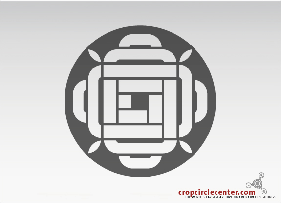 2005年6月22日英国Lockeridge麦田怪圈