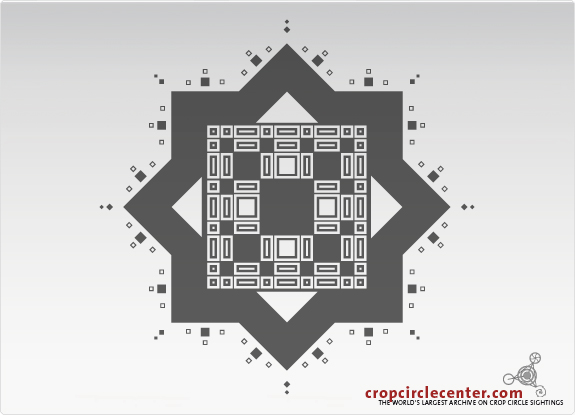 2005年7月3日英国Alton Barnes麦田怪圈