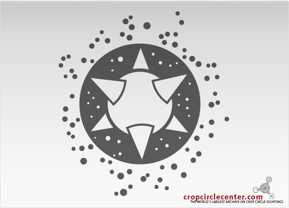 2005年7月10日英国Lane End Down麦田怪圈