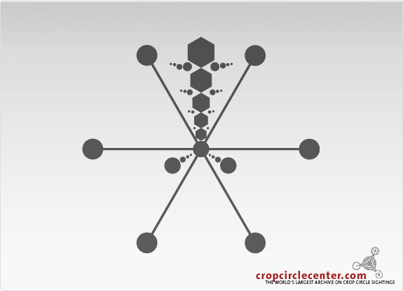 2005年7月17日英国Milk Hill麦田怪圈