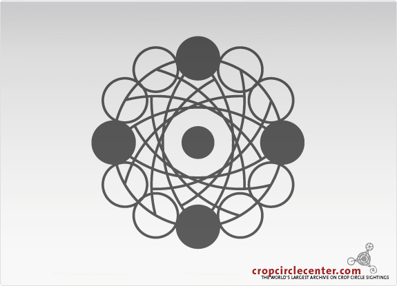 2005年7月14日英国Toot Baldon麦田怪圈