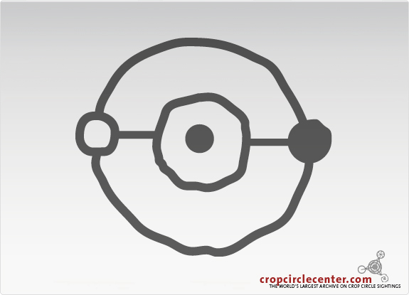 2005年7月8日瑞士ÂÂ ÂWheat57 m麦田怪圈