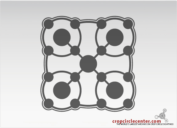 2005年7月27日英国Avebury Manor麦田怪圈
