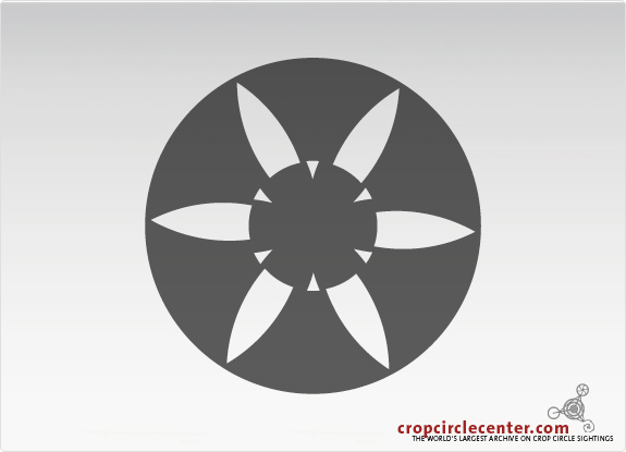 2005年7月2日意大利ÂÂ ÂWheat38 m麦田怪圈