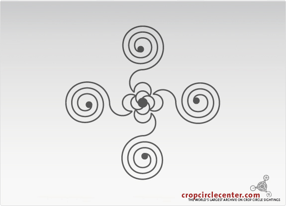 2005年7月22日英国Chalgrove麦田怪圈