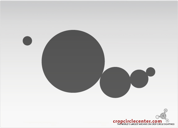 2005年7月3日意大利Â Green County麦田怪圈