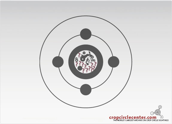 2005年8月9日英国Chirton麦田怪圈