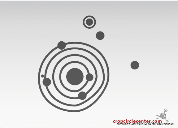 2005年8月12日英国Bluebell Hill麦田怪圈