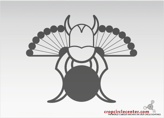 2005年8月21日英国Alton Priors麦田怪圈