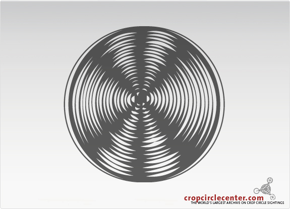 2005年8月7日英国Shelbourne麦田怪圈