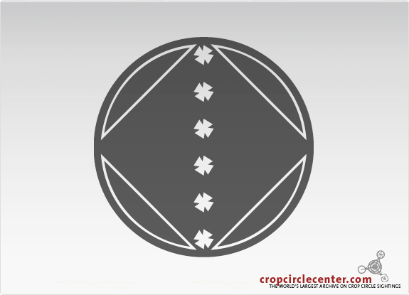 2005年8月3日英国Savernake Forest麦田怪圈