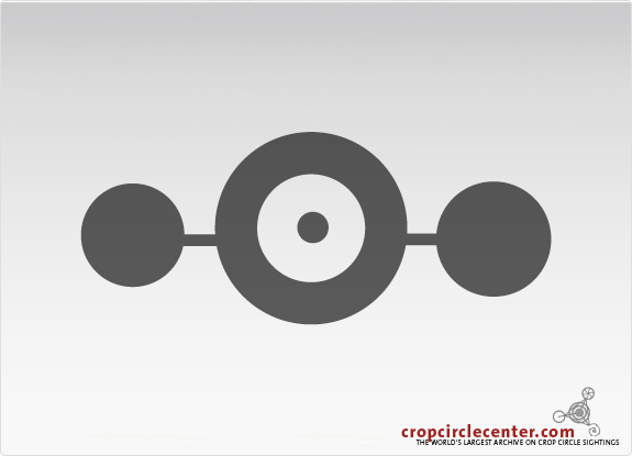 2006年5月21日意大利Rochetta Belbo麦田怪圈