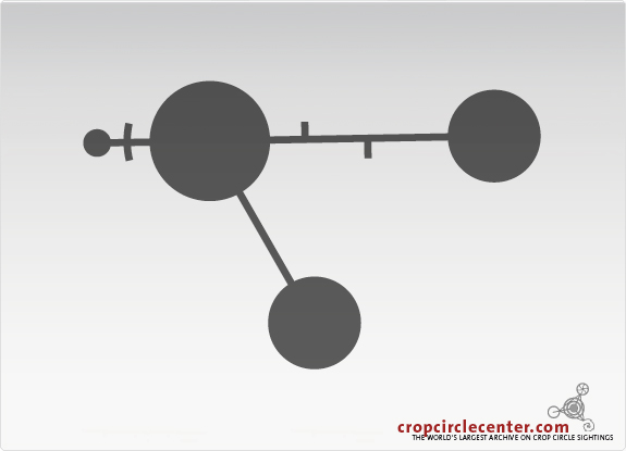 2006年6月19日英国Watton Road麦田怪圈