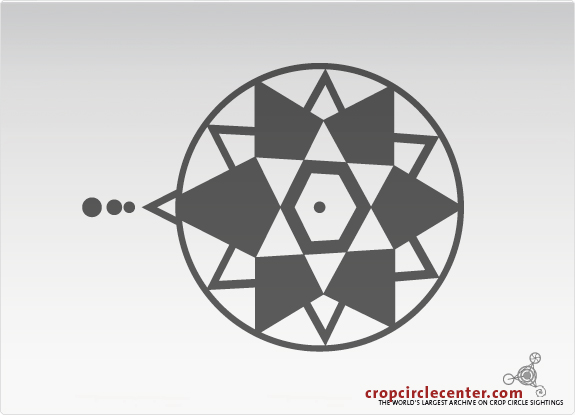 2006年6月24日英国Burham麦田怪圈