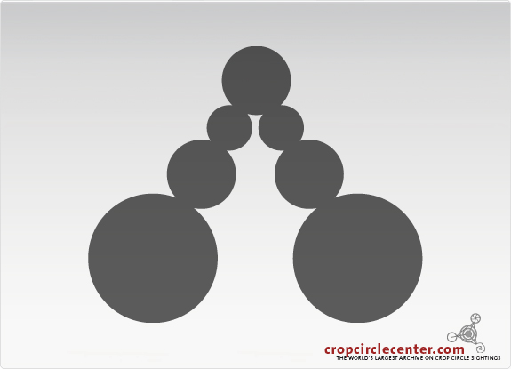 2006年6月33日意大利Fontanafredda麦田怪圈