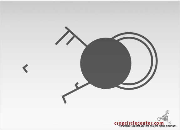 2006年6月10日美国Huntingburg麦田怪圈